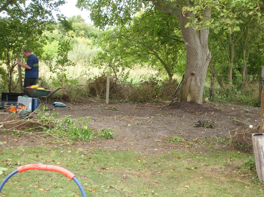 Green Fingers - Children's Play Area Before