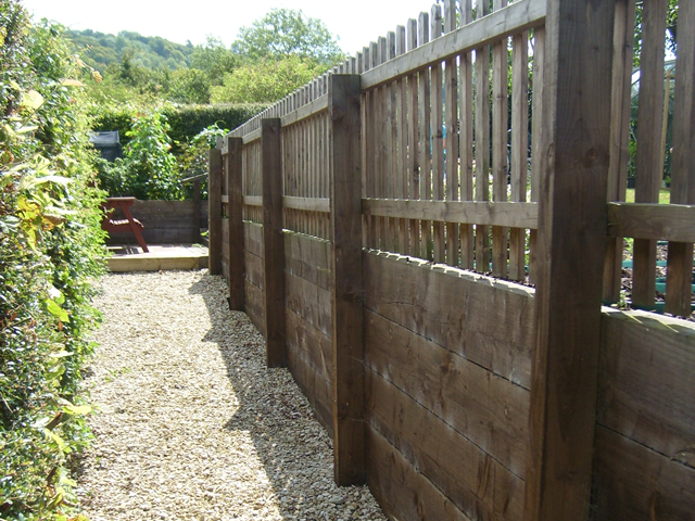 Green Fingers - Retaining Wall - After